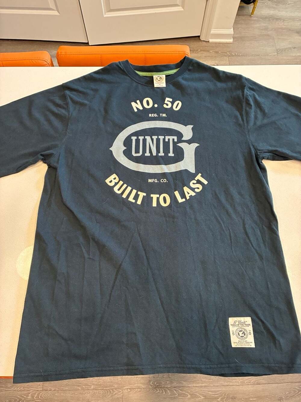 G-Unit No. 50 Built To Last Graphic T-Shirt Size XL